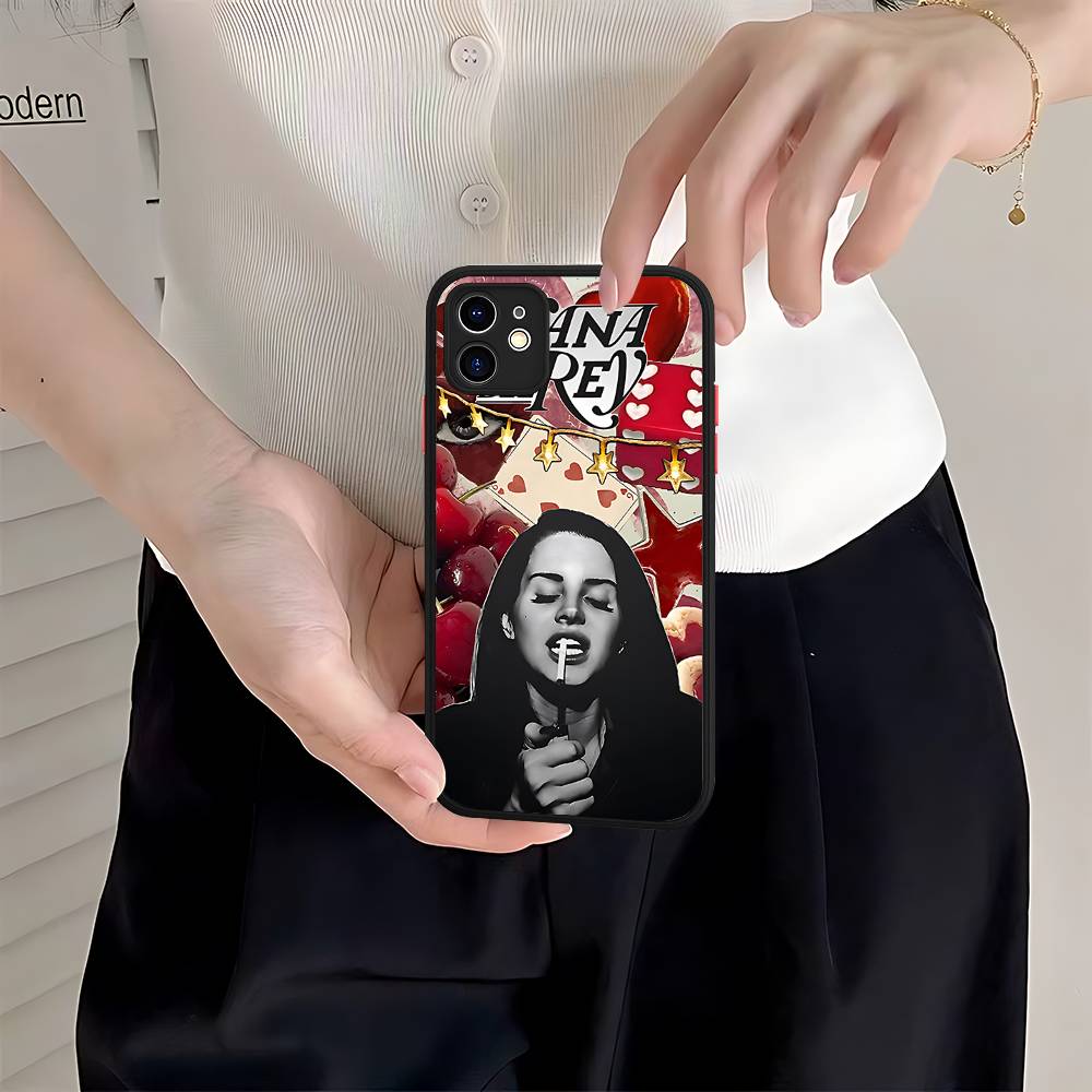 Певица Лана Дель Рей Для IPhone Air 16 15 14 Plus 13 12 11 Pro Max Матовый Чехол Гелевый Ударопрочный Чехол для Телефона