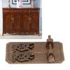 Botanical Pattern Pull Handles Brass Cabinet Door Handle Vintage Door Handle Set  Decoration
