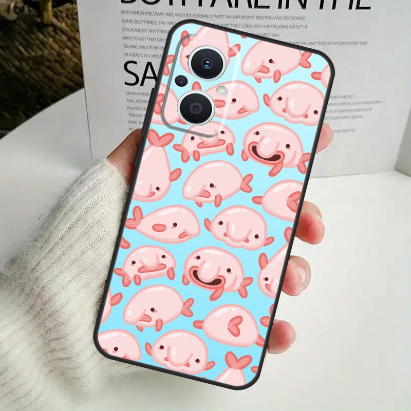 Blobfish For OPPO Reno 11 F 10 Pro 4Z 5Z 8T 4 5 6 7 8 Lite OPPO Find X3 X6 Pro X2 Neo X5 Lite Case
