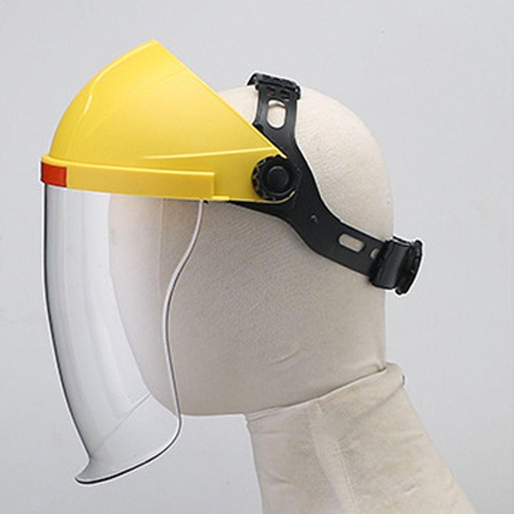 Anti Splash Protective Face Cover Transparent Welding Helmet Welder Face Shield Landscaping