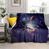 Solar System Soft Plush Sofa Bed Throwing Cartoon Picnic Blankets Modern Flannel Blanket Cover Gedruckt Bettdecke Geschenk