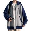 Fasshonrida Raglan Plus Sizes Stylish Hoodie with Lightweight Color Size M Men's Full-Zip Hoodie, Fall/Winter Sweatshirt, Available, Zip-Up Hood,