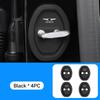 2/4pcs Mute Damping Cushion Silicone Car Door Lock Buckle Cover For Hyundai Genesis Coupe EQ900 G70 G80 G90 GV60 GV70 GV80 GV90 TT37
