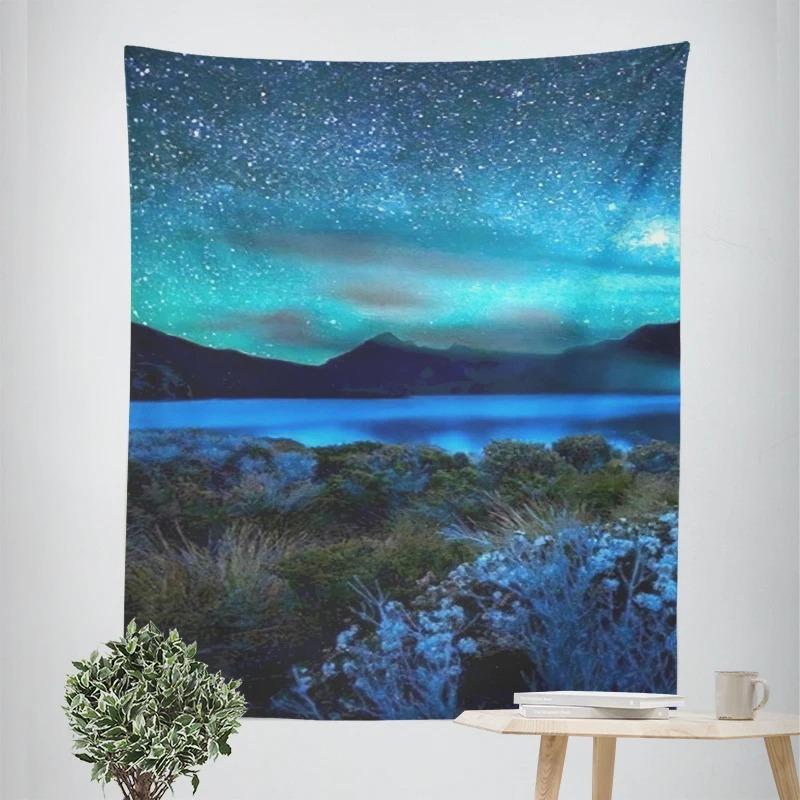 Beautiful Starry Sky Decorative Tapestry Home Wall Decor Office Living Room Tapestry