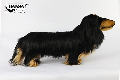 BH8511 HANSA Миниатюрная такса длинношерстная черная