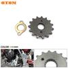 Для HONDA XR400R XR400 R XR 400R TRX400EX XR400 Передняя звезда Активные звезды цепи Стопорный зажим Запчасти для питбайка, квадроцикла, мотоцикла
