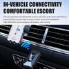 Car Bluetooth 5.4 Transmitter Receiver Handsfree Call USB Power Car Kit Wireless Auto Audio Fm Radio LED Display Support TF Card