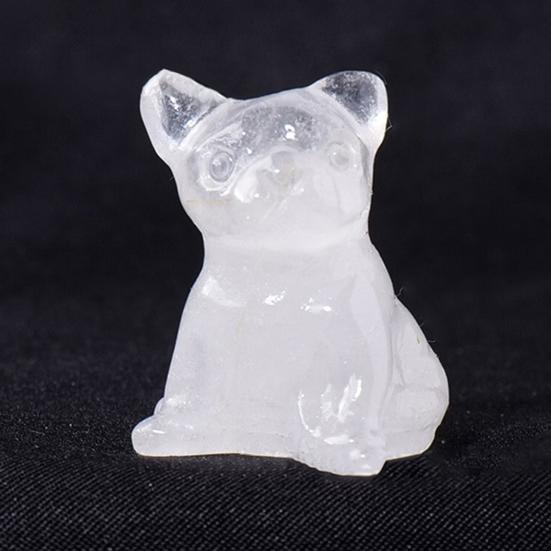 Статуя французского бульдога, очаровательный дизайн, гладкая поверхность, искусственные кристаллы розового кварца, целебные камни, статуя собаки, секс-одежда для взрослых