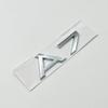 3D ABS Chrome Glossy Black Car Trunk Letters Numbers Emblem For A1 A3 A4 A5 A6 A7 A8 Car Trunk Lid Nameplate Badge Sticker