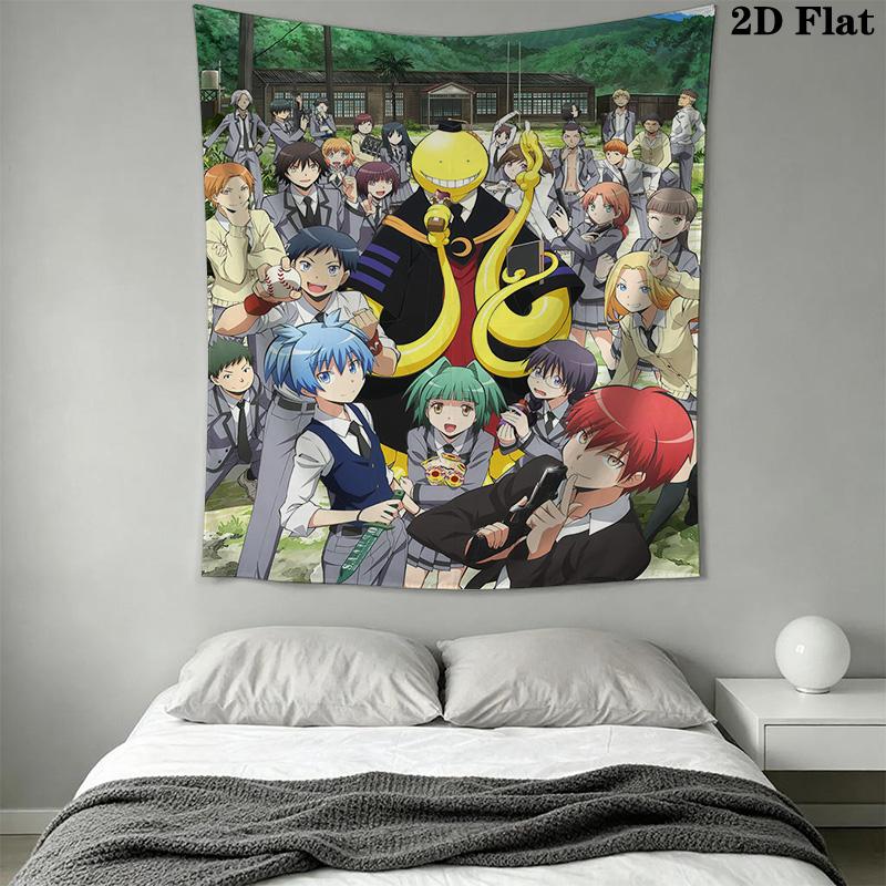 Assassination Classroom Pattern Home Decor Tapestry, Wall Hanging, Decorative RV Wall Cloth.DGT0925187