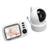 Видеоняня с камерой, 2-стороннее аудио, ночное видение, долгий срок службы батареи, беспроводной детский монитор, США