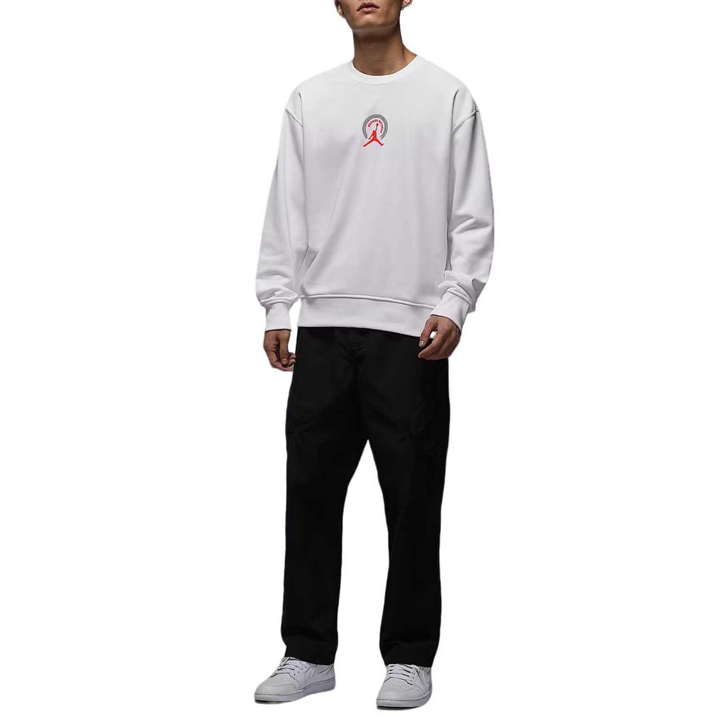 Jordan Мужская толстовка с круглым вырезом из флиса Brooklyn, с длинным рукавом, sweatshirt IQ2981-100
