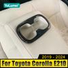 ABS Car Seat Back Row Water Cup Holder Cover Frame Panel Trim Sticker For Toyota Corolla E210 2019-2024 2024 2024 2024 Hybrid