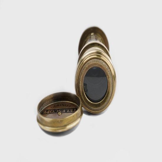 Handcrafted Brass Telescope 40.64 Cm High Magnification, Camouflage Finish  Leather Cover Stargazing, Nautical, Outdoor Adventure