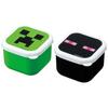 Mini Sealable Storage Containers for Side Dishes, 130ml, Set of 2, Minecraft MO1WAG-A