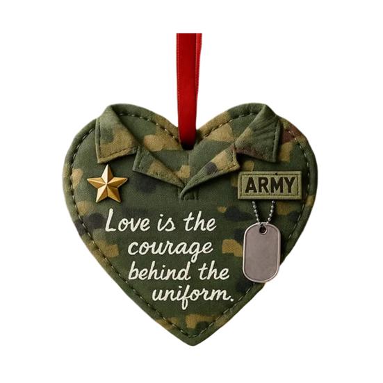 Рождественское украшение в форме сердца 2D акриловый шарм для зеркала заднего вида автомобиля Любовь как