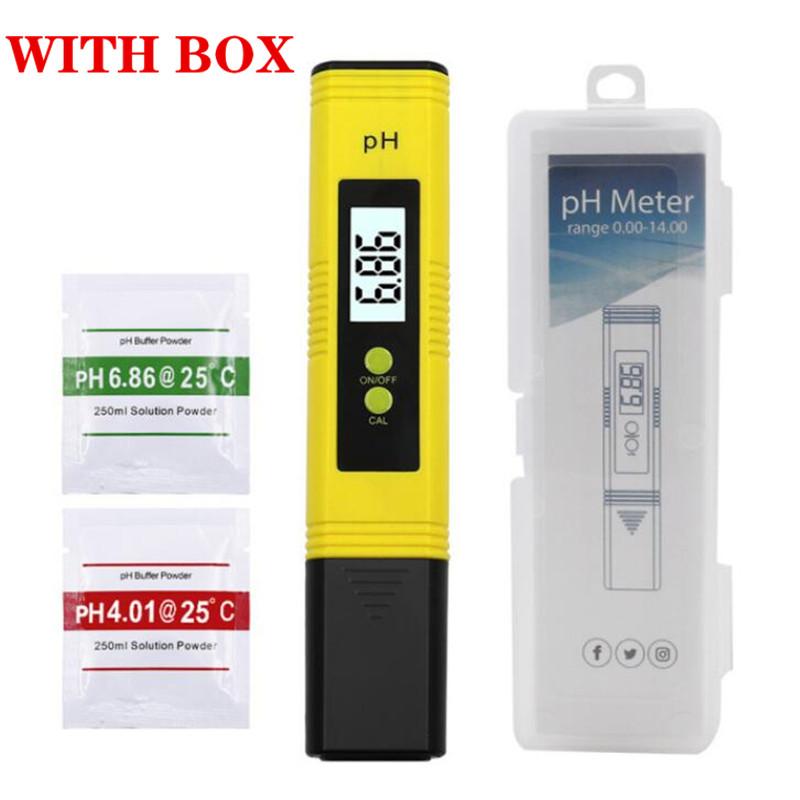 Цифровой ЖК-метр pH-метра, ручка тестера, точность 0,1, аквариум, бассейн, вода, вино, моча, автоматическая калибровка