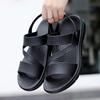 Brand Men Sandals Platform Slip On Back Strap Massage Insole Slippers Summer Citywalk Beach Casual Sandal Shoes Sandalias Hombre