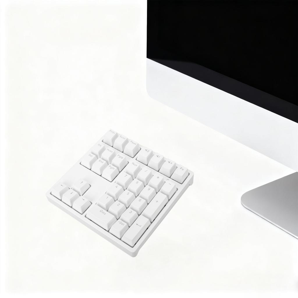 Проводная механическая цифровая клавиатура USB C 34 клавиши цифровая клавиатура с RGB-подсветкой для ноутбука настольного ПК