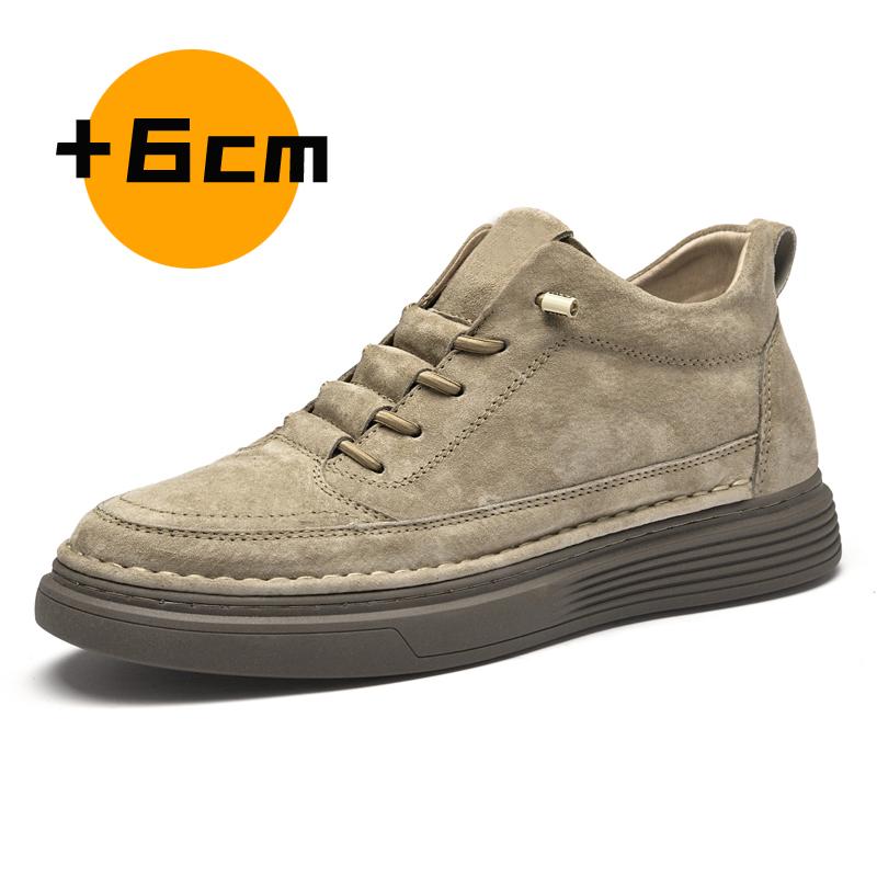 Туфли из коровьей замши, деловые, мужские, повседневные, для отдыха, в британском стиле, обувь для прогулок, люксовые брендовые мужские кроссовки