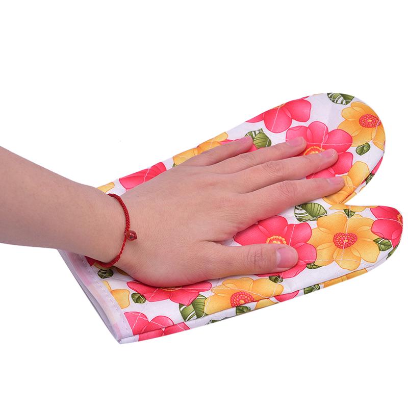 Перчатки для микроволновой печи, кухонные варежки, термостойкие нескользящие перчатки для выпечки