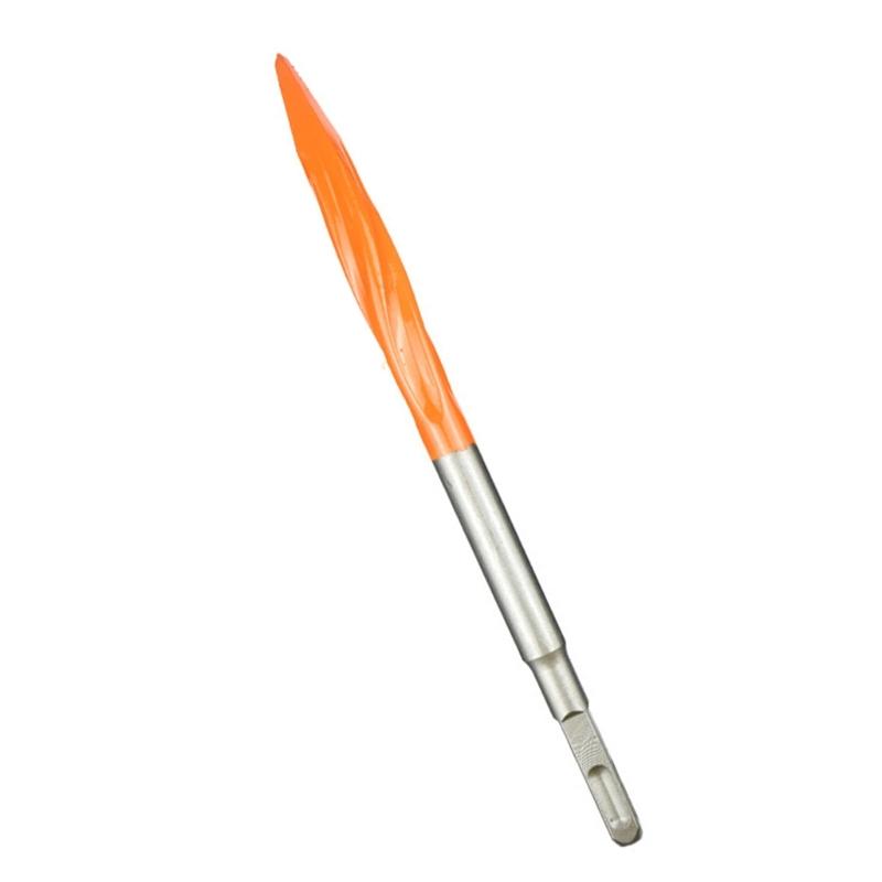 Electric Hammer Masonry Point Grooves Flat Chisel Tool Wall Rock Drill Bit For Tile Cement Concrete Brick Stone