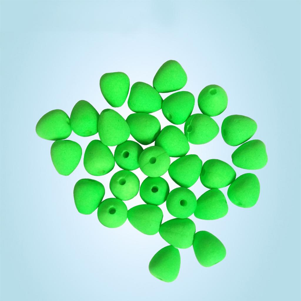 10 шт./50 шт. Пенопластовые поплавки Овальные Индикаторы поклевки для нахлыста Поплавки для оснасток для помпано Яркого цвета Поплавки для оснасток для рыбалки на форель