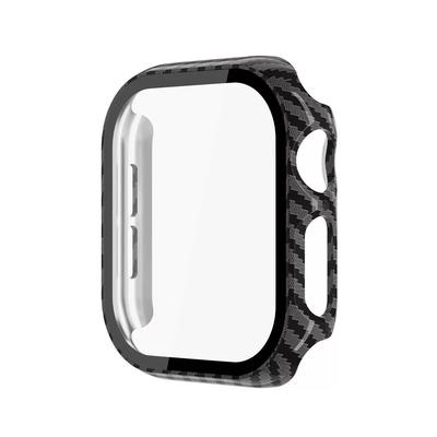 Защитный чехол с текстурой углеродного волокна для Apple Watch 1234567/8910/11SE