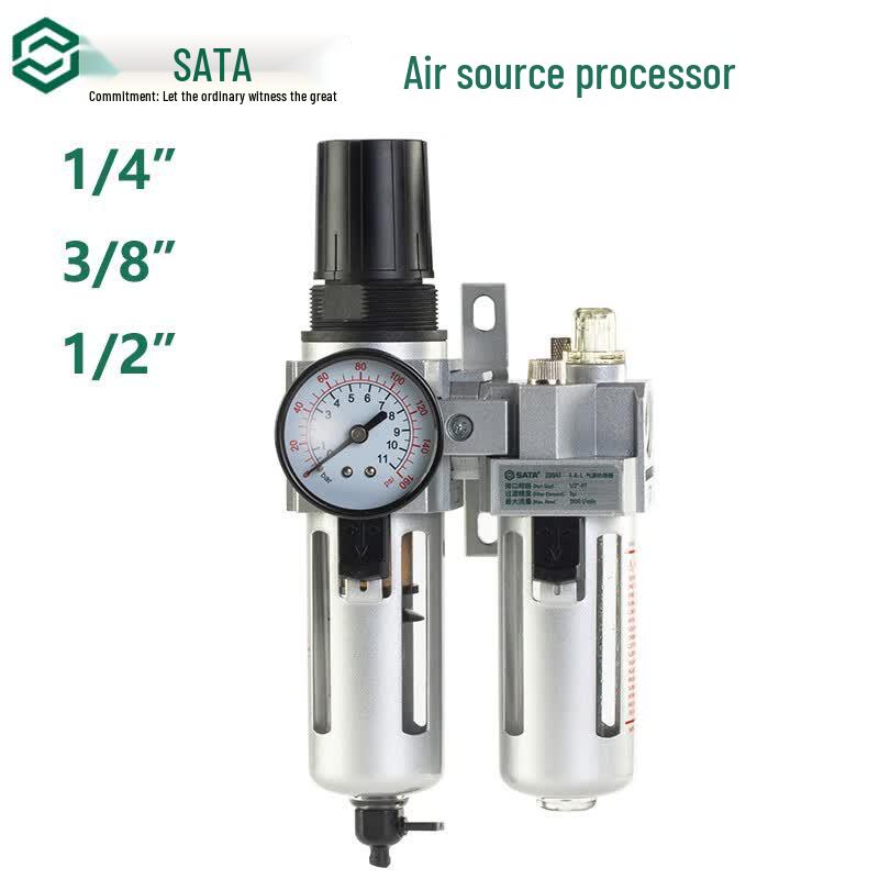 SATA Pneumatic Air Filter Regulator with Oil-Water Separator
