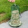 Металлическая кормушка для птиц, 3-х уровневая подвесная кормушка для колибри, дозатор корма для птиц, складная сетка