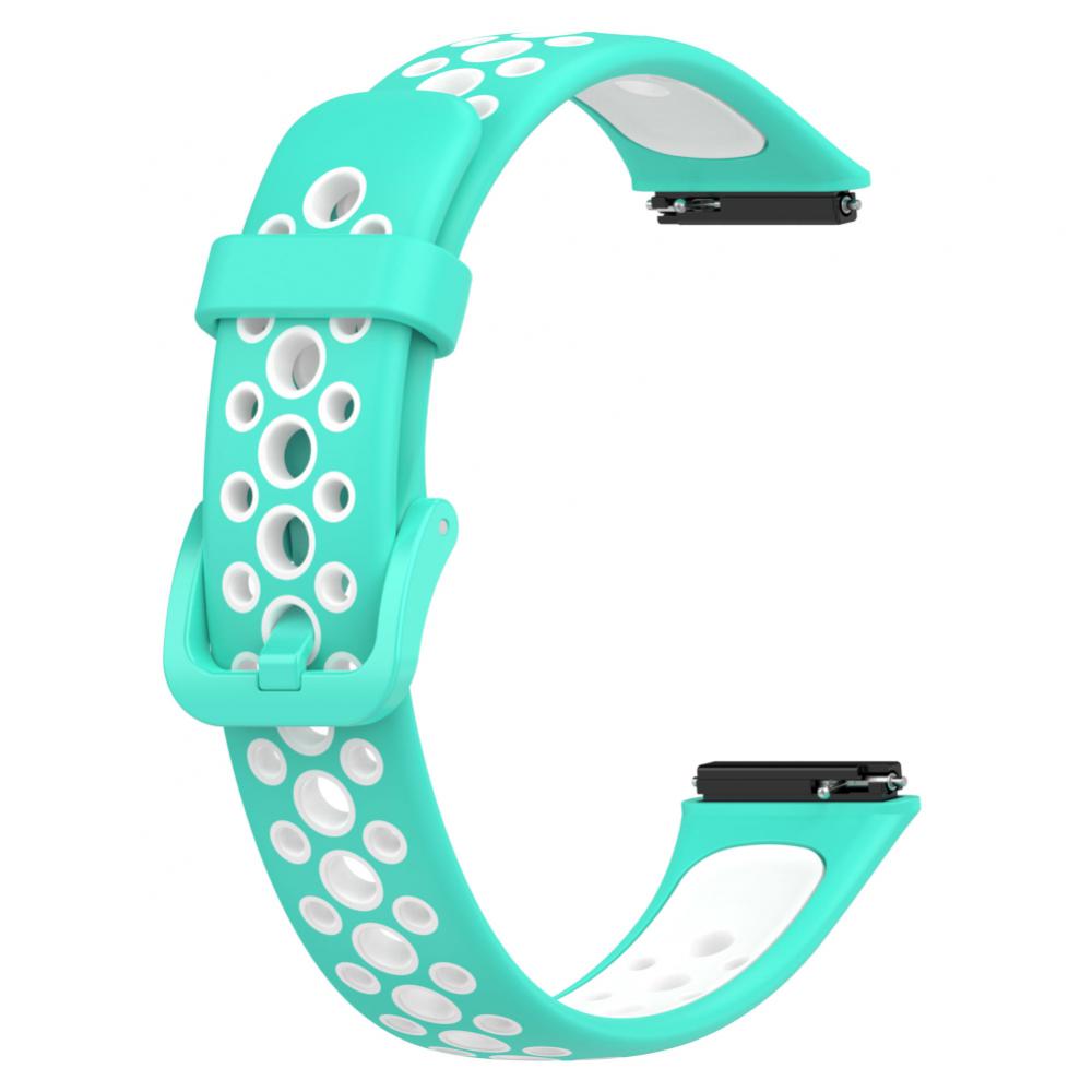 Силиконовый ремешок для часов для Huawei Band 7, двухцветный дышащий сменный ремешок, ремешок для часов, браслет для Huawei Band 7, ремешок для часов