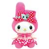 Корпорация Накадзима Персонажи Sanrio Розовый Черный Вечеринка Ми Милоди Плюшевая Игрушка M Ш35Г21В17см