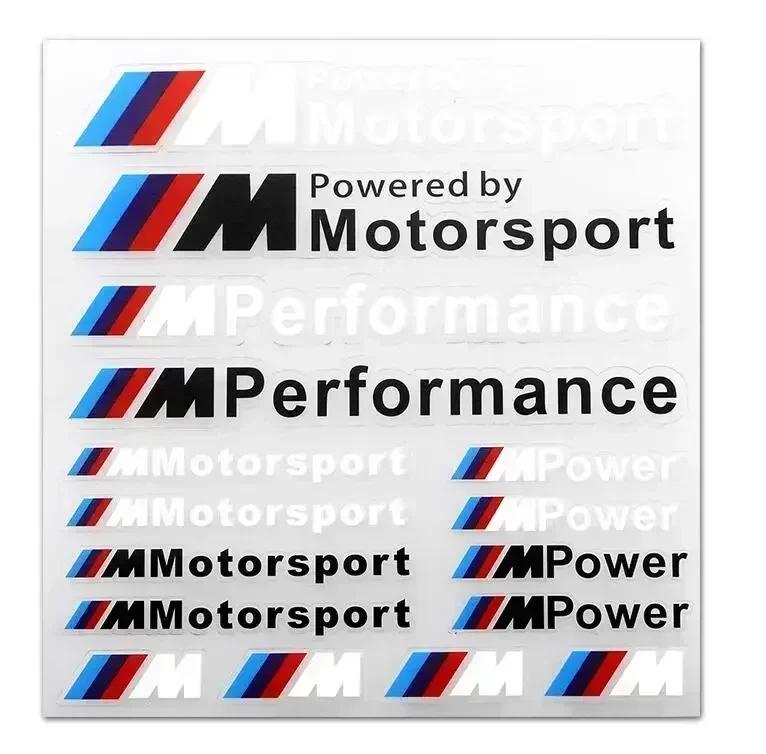E90 Горячая машина Для BMW 1 шт. Автомобильная наклейка M Performance Power Motorstport Для bmw M Наклейка X1 X3 X4 X5 X6 X7 e46 e90 f20 e60 e39 f1