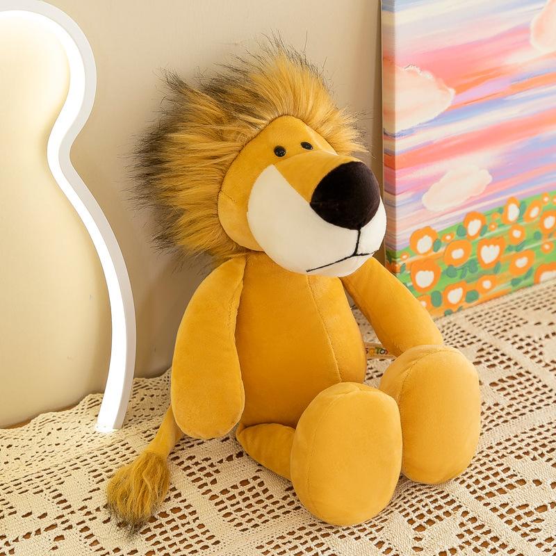 Forest animal doll plush toy jungle three brothers throw pillow cute rabbit doll