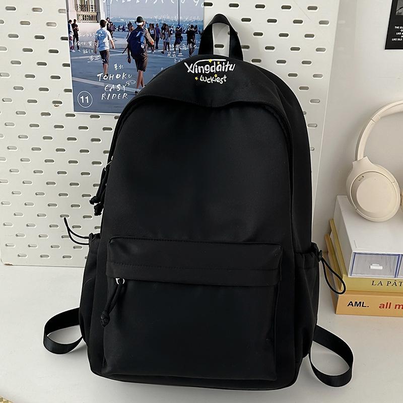 Children's Schoolbags Elementary School Girls Junior High School Students High Looking Girls Letters School Backpack
