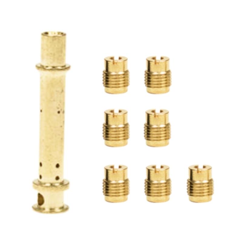 Комплект форсунок карбюратора послепродажного обслуживания с основными форсунками и медленной форсункой для мотоцикла 212cc Gx140 Gx160 Gx200