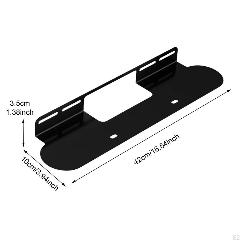 Металлический настенный держатель для звуковой панели, монтажный кронштейн для динамика, экономящий место, аксессуары для дома
