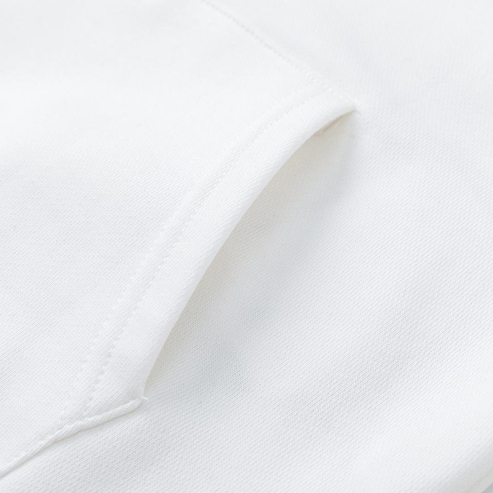 Off-White 2025 Autumn and Winter New Sketch Pattern Arrow Looped Hooded Sweatshirt for Men and Women