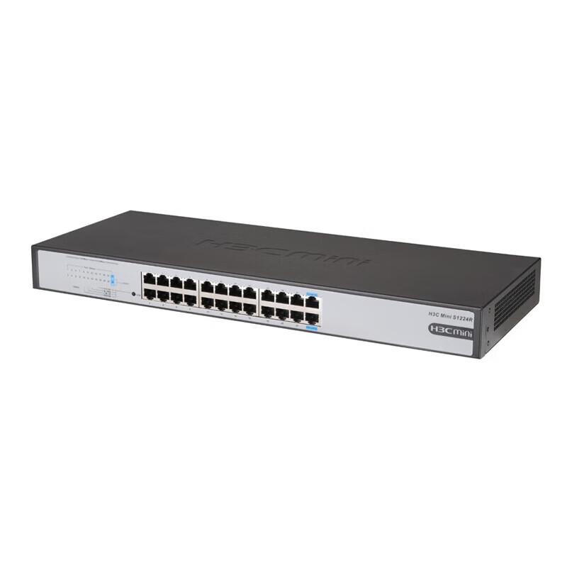 H3C MINI S1224R 24-Port Gigabit Unmanaged Network Switch