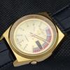 ВОССТАНОВЛЕННЫЕ ВИНТАЖНЫЕ SEIKO 5 AUTO 6309A ЯПОНИЯ МУЖСКИЕ D/D ЗОЛОТЫЕ ЧАСЫ a309520-2
