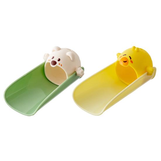 1/2Pcs Faucet Extender for Kids Safe Anti-Slip Design Splash-Proof Cartoon Shape Hand Washing Extension for Bathroom Sink Kitchen