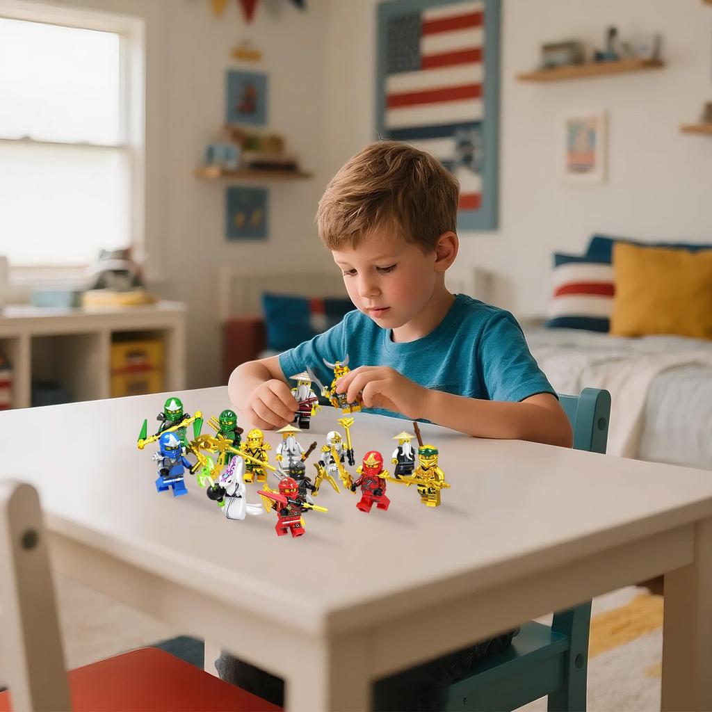 22PC Children's Building Block Figurines Are The Best Gifts For Kids