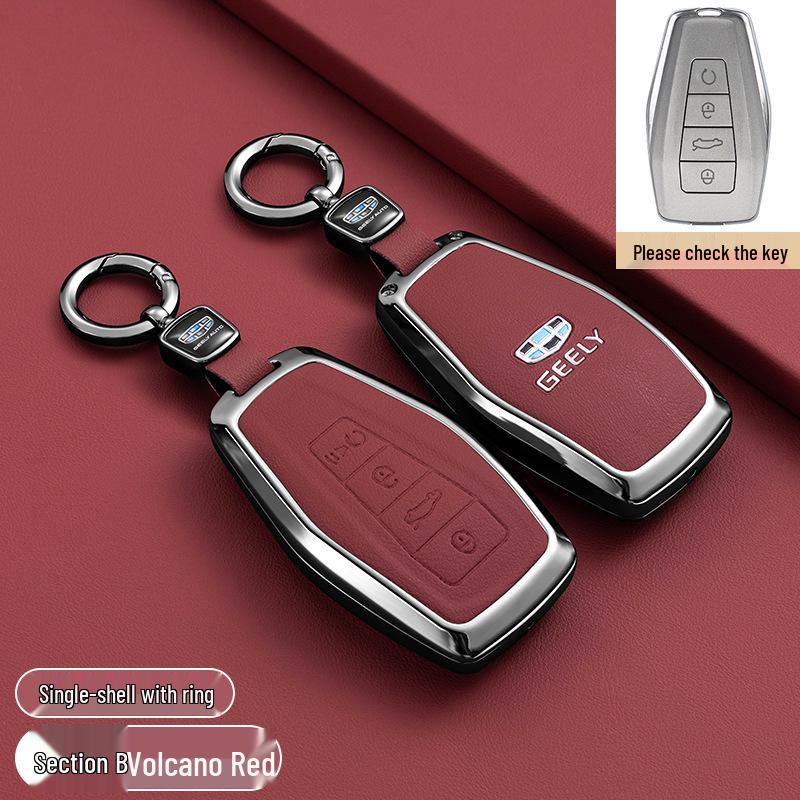 Чехлы для автомобильных ключей для моделей Geely Emgrand, Xingrui, Boyue L, Xingyue L, Binyue, and Binrui Vision X6/Icon
