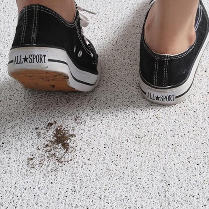 Французский Винтажный Зеленый Шелковый Коврик для Двери: Износостойкий, грязеотталкивающий, нескользящий коврик для прихожей для использования в помещении/на улице