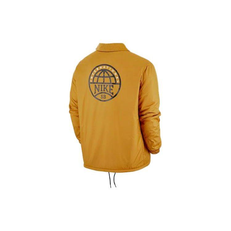 Nike Куртки Мужские Желтые Лацканы Умеренные Другое DM0871-712