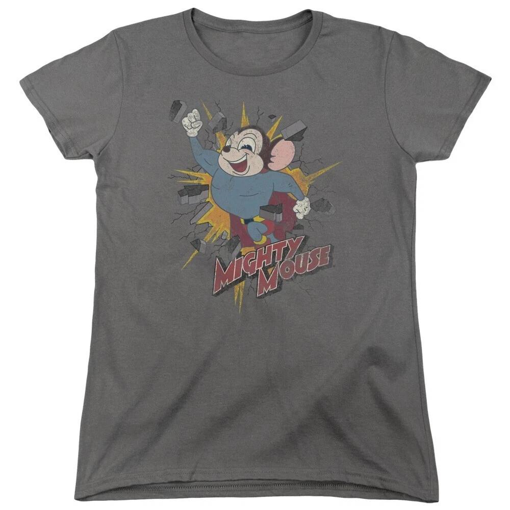 Mighty Mouse "Break Through" Women's T-Shirt