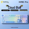 LEOBOG Hi98C Беспроводная механическая игровая клавиатура с тремя режимами Bluetooth