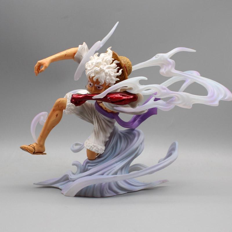 Аниме One Piece Бог Солнца Ника Луффи Фигурка Шестерня 5 Луффи ПВХ Фигурка GK Статуя Коллекция Модель Игрушки Для Детей Подарки