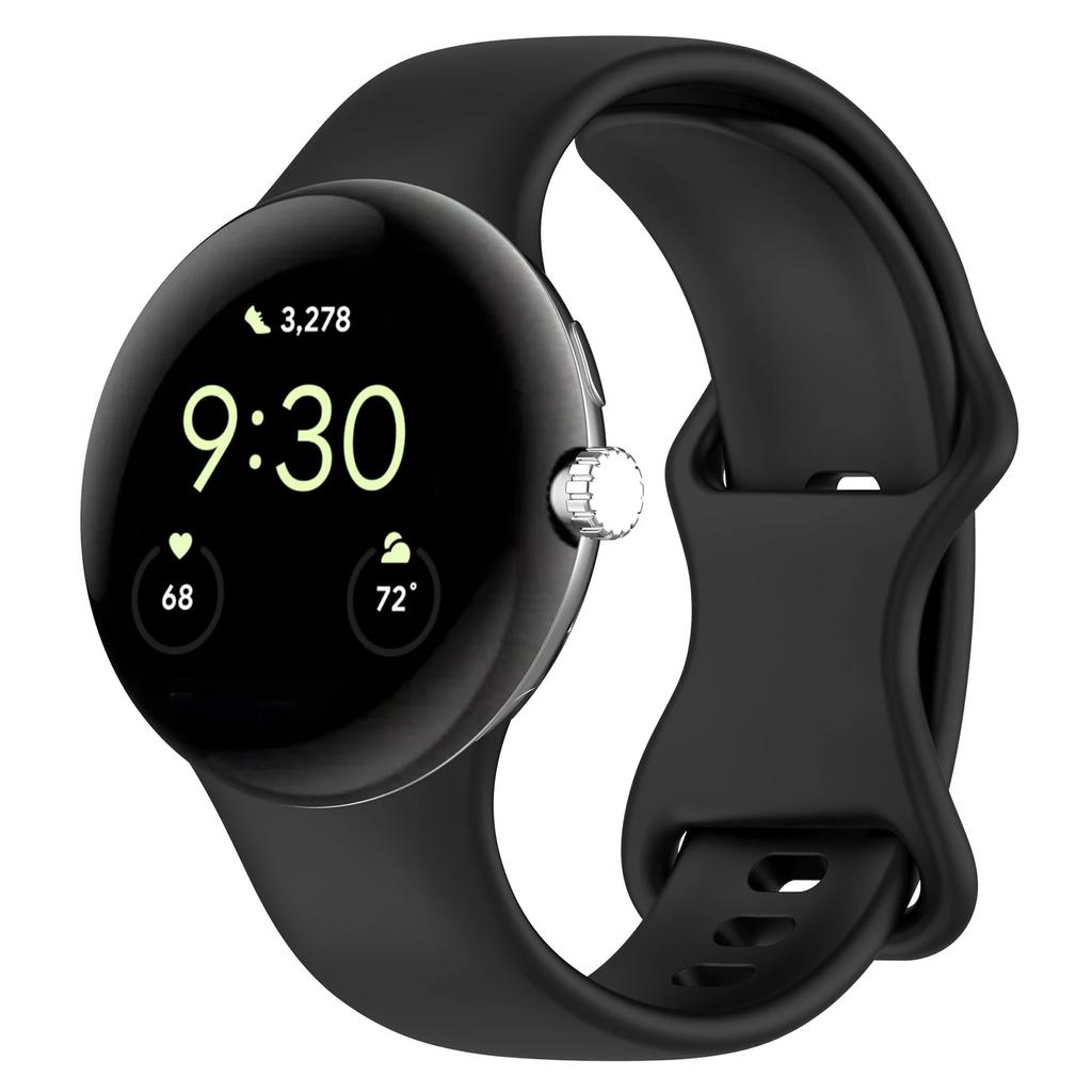 Мягкий силиконовый ремешок для Google Pixel Watch 4 3 45 мм 41 мм Официальный оригинальный сменный браслет для Google Pixel Watch 3/2