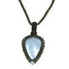 Ювелирные изделия ручной работы Owyhee Blue Opal Macrame Thread Gemstone, ожерелье 20-36''Ad